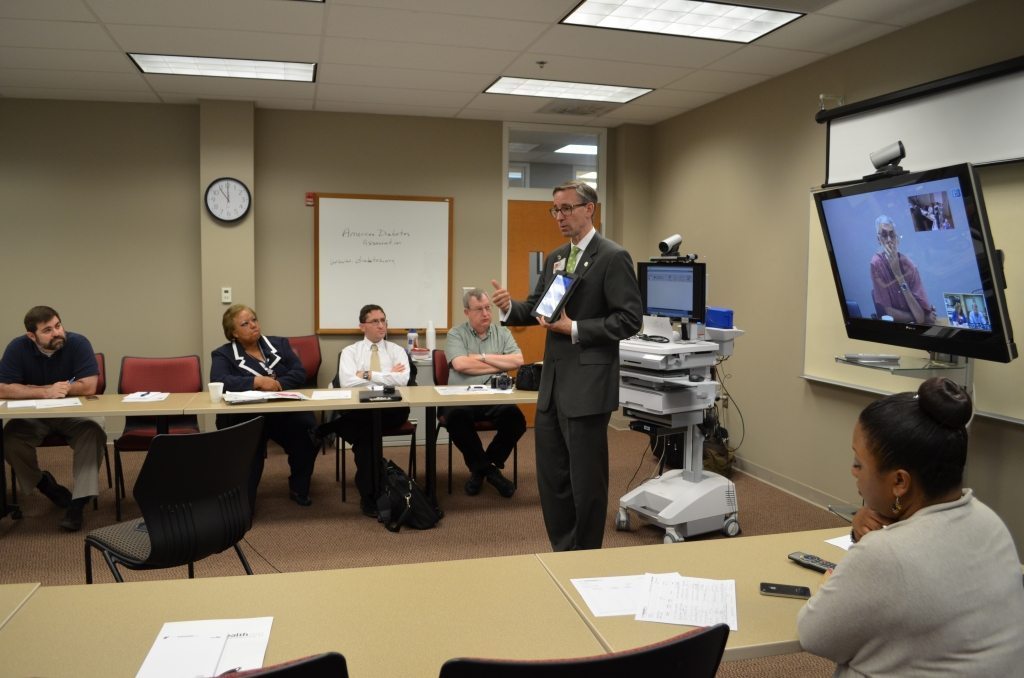 LearnTelehealth and Michael Manley, RNP, at the Helena AHEC