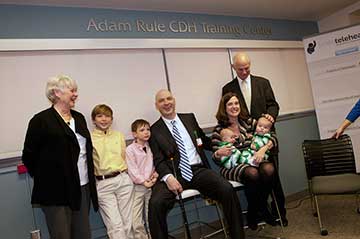 Adam with family - a Blessing and an Honor!