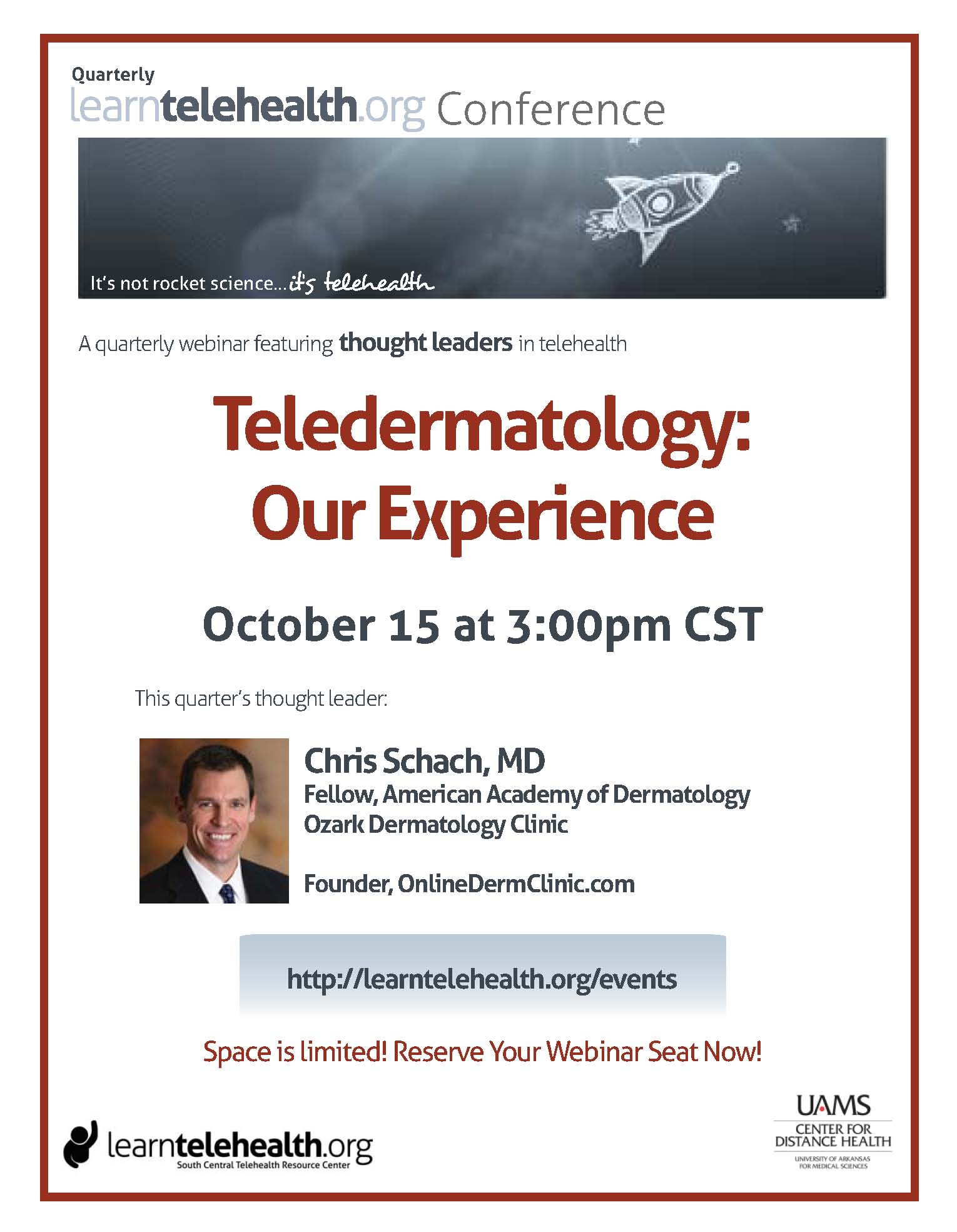 Teledermatology presentation from Dr. Chris Schach