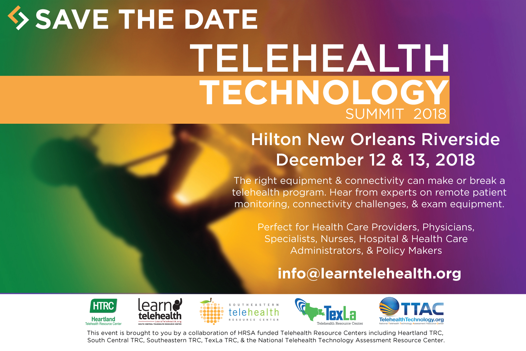 Save the Date: Telehealth Technology Summit Planned in New Orleans