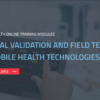 Digital Health Training: Clinical Validation and Testing