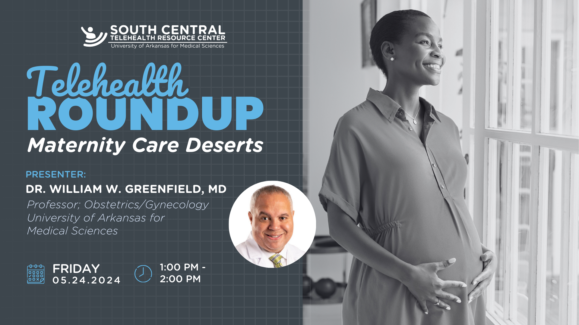 Telehealth Roundup: Maternal Care Deserts Webinar Recording Now Available