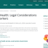 Telemental Health: Legal Considerations for Social Workers