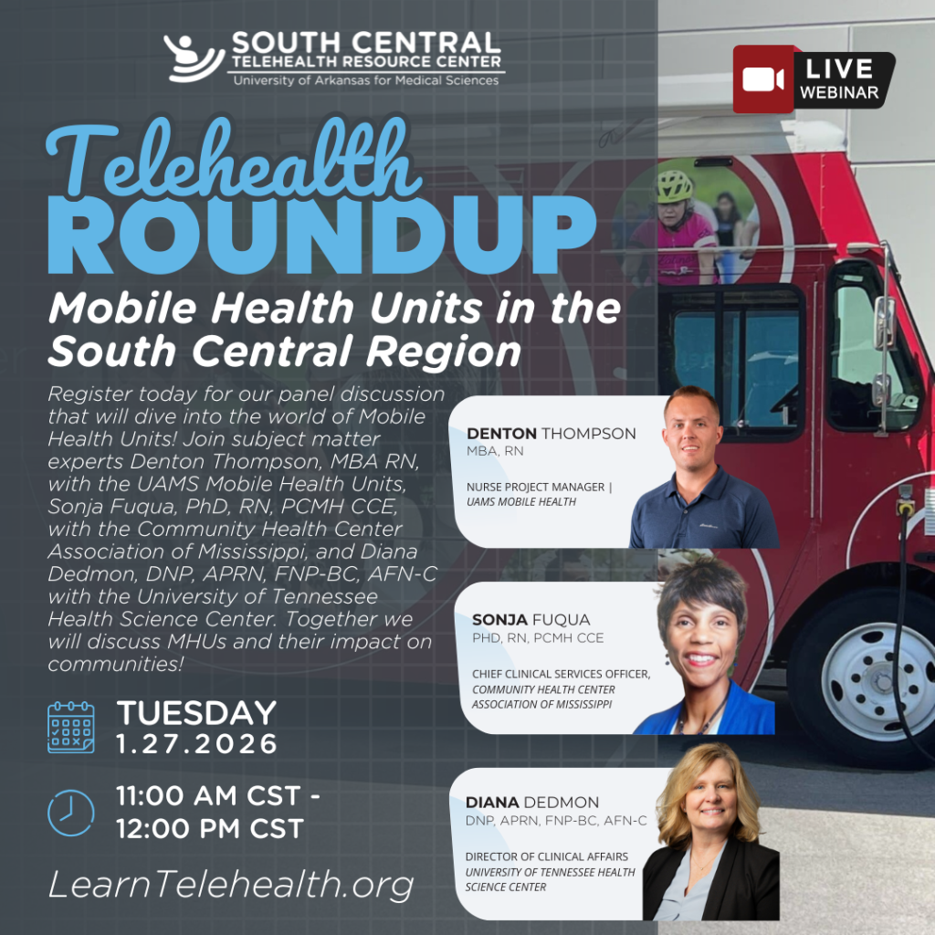 Telehealth Roundup: Mobile Health Units in the South Central Region