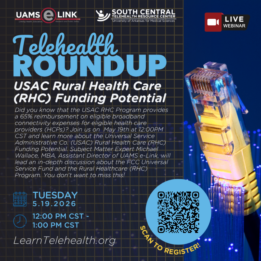 Telehealth Roundup: USAC Rural Health Care (RHC) Funding Potential