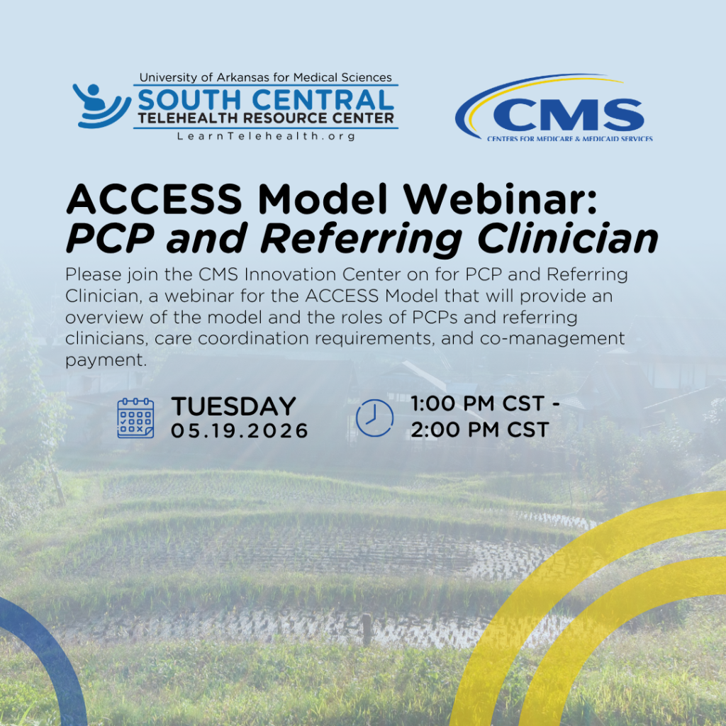 ACCESS Model Webinar: PCP and Referring Clinician