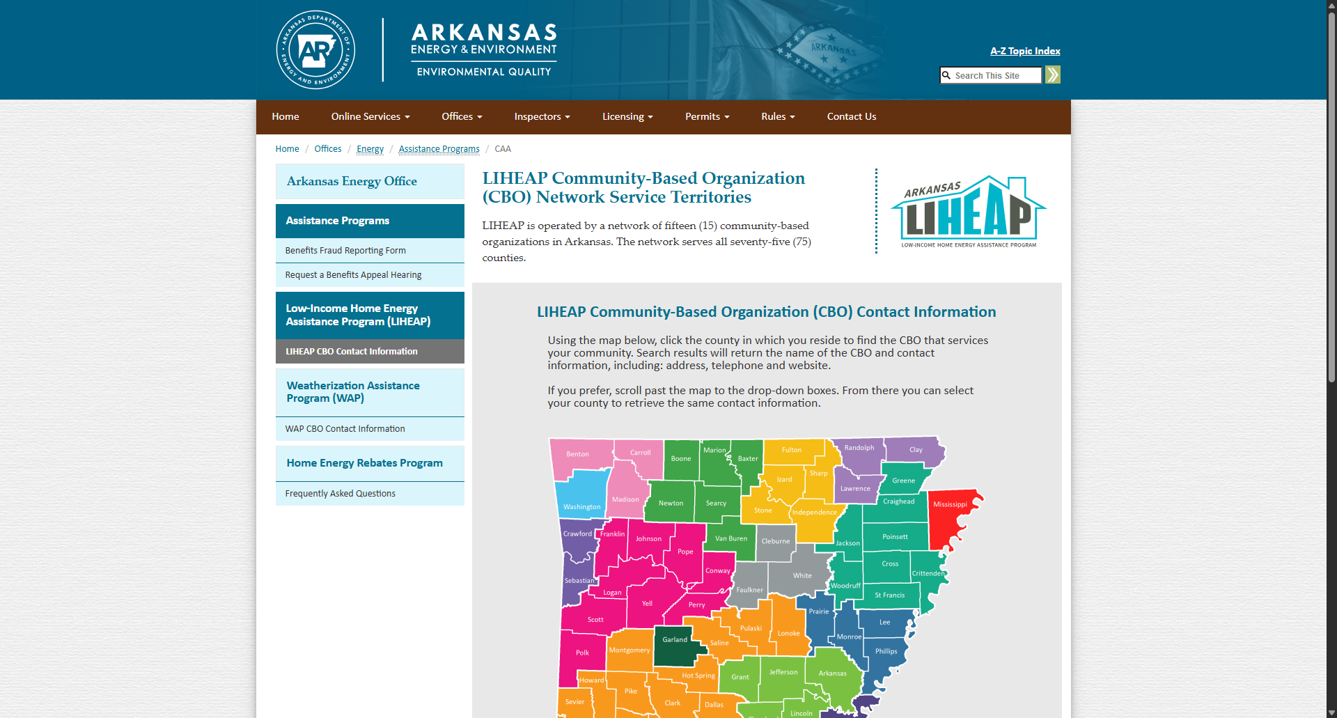 CAA-DEQ-05-07-2026_12_34_PM LIHEAP Community-Based Organization (CBO) Network Service Territories