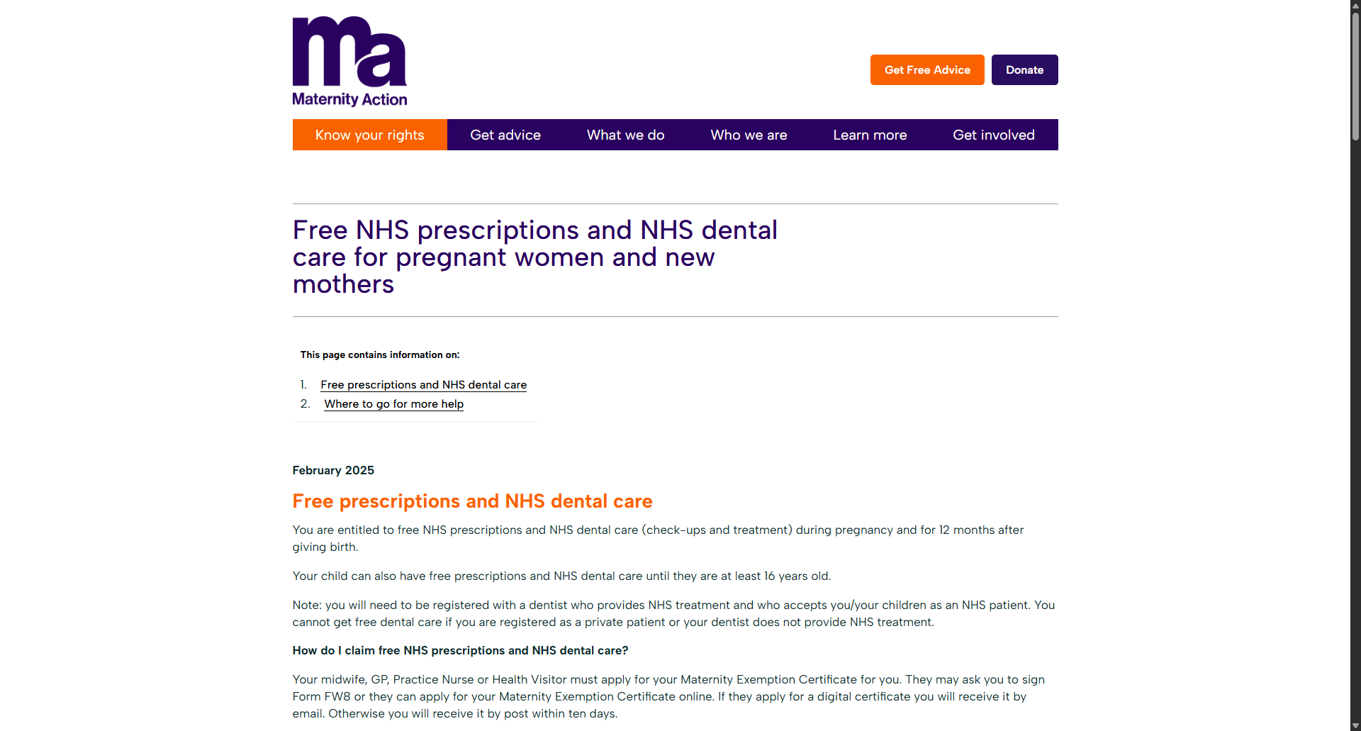 Free-NHS-prescriptions-and-NHS-dental-care-for-pregnant-women-and-new-mothers-Maternity-Action-05-07-2026_12_29_PM Maternity Action: Free NHS Prescriptions and Dental Care for Pregnant Women and New Mothers