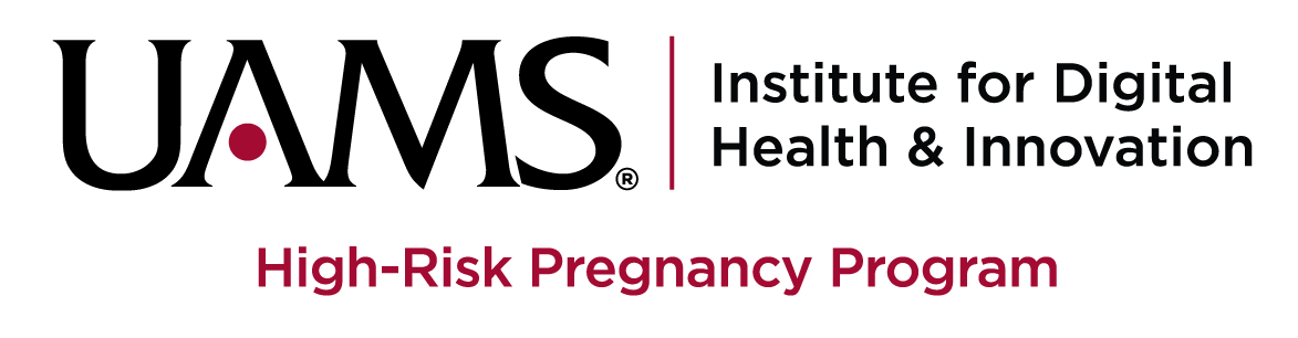 UAMS_DigitalHealth_High-Risk-Pregnancy_Horz_CMYK UAMS IDHI High-Risk Pregnancy Program